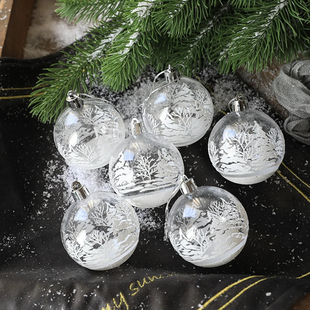 Christmas Transparent Ball Pendant